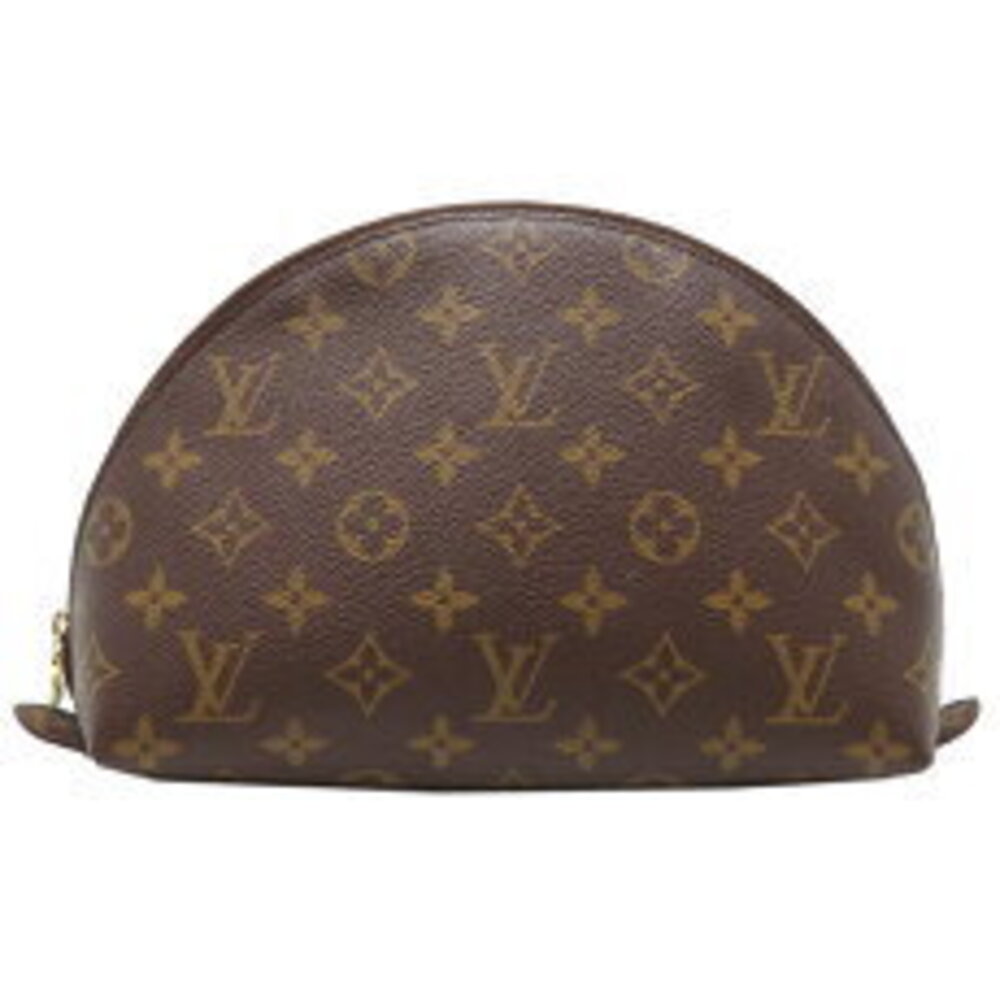 Louis Vuitton Toulouse DemiRonde Pouch Monogram Ebene Brown
